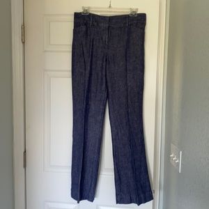 Linen/rayon trousers